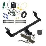 Trailer Tow Hitch For 23-24 Dodge Hornet Except R/T w/ Wiring 2" Ball Mount + Lock Class 3