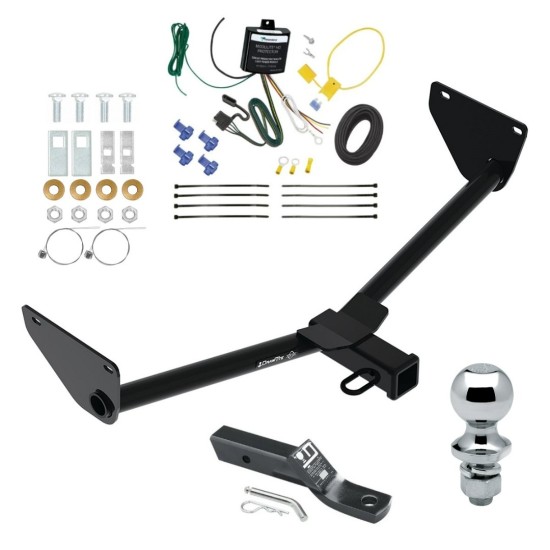 Trailer Tow Hitch For 24 Buick Envista Chevy Trax w/ Wiring Kit + 1-7/8" Ball 2" Receiver Class 3