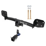 Trailer Tow Hitch For 10-19 Subaru Outback Wagon Except Sport Hidden Removable 2" Receiver Class 3 Draw-Tite