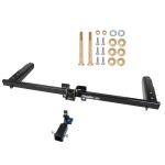 Trailer Tow Hitch For 18-24 Honda Odyssey Hidden Removable 2" Receiver Class 3 Draw-Tite