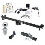 Trailer Tow Hitch For 21-24 Toyota Sienna Hidden Removable 2" Receiver Complete Package w/ Wiring and 1-7/8" Ball