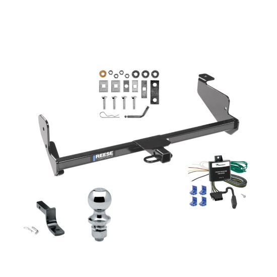 Reese Trailer Tow Hitch For 00-04 Ford Focus Sedan Complete Package w/ Wiring Draw Bar and 2" Ball