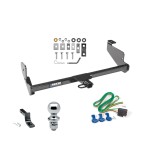 Reese Trailer Tow Hitch For 00-07 Ford Focus ZX5 Complete Package w/ Wiring Draw Bar and 1-7/8" Ball