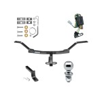 Reese Trailer Tow Hitch For 07-11 Honda CR-V Complete Package w/ Wiring Draw Bar and 2" Ball