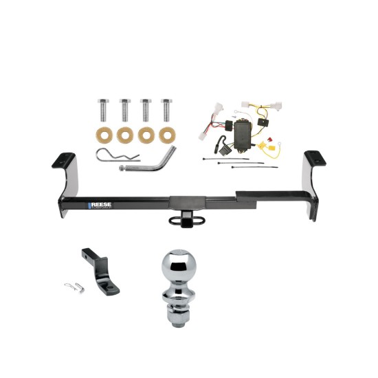 Reese Trailer Tow Hitch For 04-09 Toyota Prius Complete Package w/ Wiring Draw Bar and 2" Ball