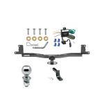 Reese Trailer Tow Hitch For 07-11 Toyota Yaris Liftback Complete Package w/ Wiring Draw Bar and 1-7/8" Ball