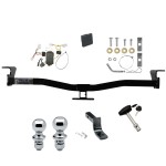 Reese Trailer Tow Hitch For 05-06 Scion tC Deluxe Package Wiring 2" and 1-7/8" Ball and Lock