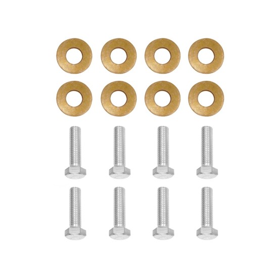 Trailer Tow Hitch Hardware Fastener Kit For 16-23 Honda Civic Coupe Hatchback Sedan 1 1/4" Receiver Class 1