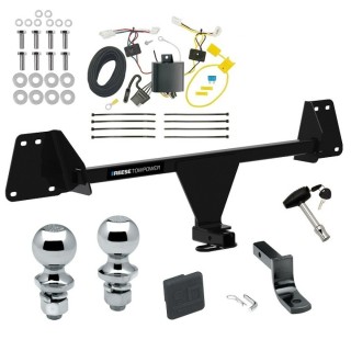 Reese Trailer Tow Hitch For 19-24 Toyota Corolla Deluxe Package Wiring 2" and 1-7/8" Ball and Lock