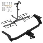 Reese Trailer Tow Hitch For 20-23 Mazda CX-30 1-1/4" Receiver Platform Style 2 Bike Rack