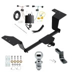 Reese Trailer Tow Hitch For 19-24 KIA Forte Sedan Complete Package w/ Wiring Draw Bar and 2" Ball