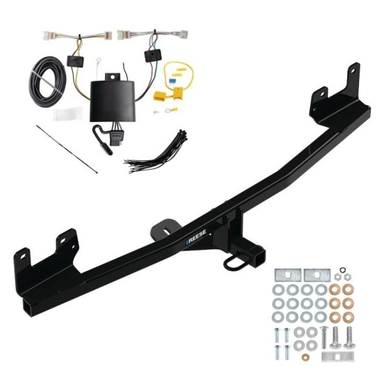 Reese Trailer Tow Hitch For 21-23 KIA Rio 5 Dr. w/ Wiring Harness Kit Class 1 1-1/4" Receiver