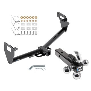 Reese Trailer Tow Hitch Receiver For 15-23 Jeep Renegade w/Tri-Ball Triple Ball 1-7/8" 2" 2-5/16"