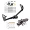 Reese Trailer Tow Hitch For 15-23 Jeep Renegade Complete Package w/ Wiring and 2" Ball