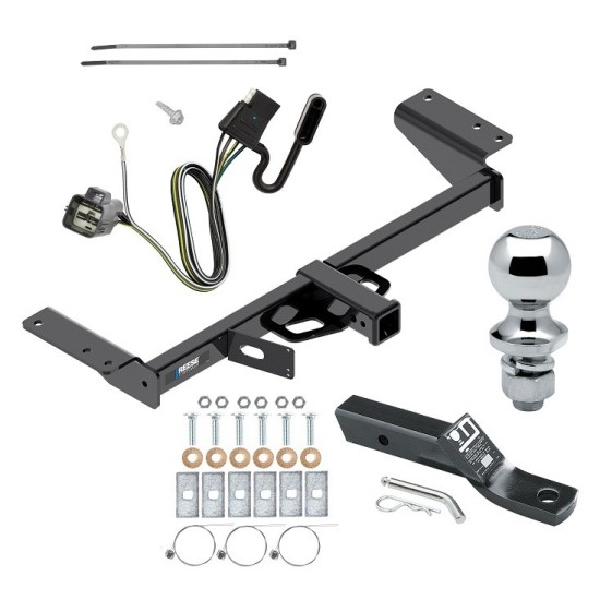 Reese Trailer Tow Hitch For 17-24 Cadillac XT5 2" Receiver Complete Package w/ Wiring and 1-7/8" Ball