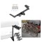 Trailer Hitch w/ 4 Bike Rack For 17-24 Cadillac XT5 except Platinum Approved for Recreational & Offroad Use Carrier for Adult Woman or Child Bicycles Foldable