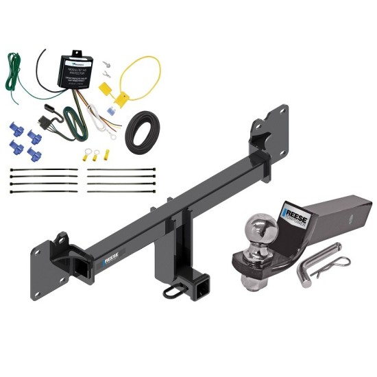 Reese Trailer Tow Hitch For 22-24 Jaguar F-Pace Complete Package w/ Wiring and 2" Ball