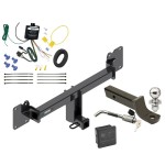 Reese Trailer Tow Hitch For 22-24 Jaguar F-Pace Deluxe Package Wiring 2" Ball Mount and Lock