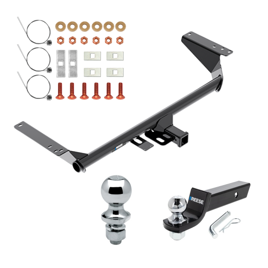 Reese Trailer Tow Hitch For 17-23 Chrysler Pacifica 20-23 Voyager 22-23 Grand Caravan Except Hybrid Class 3 2" Receiver w/ 1-7/8" and 2" Ball