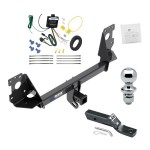 Reese Trailer Tow Hitch For 17-25 Audi Q7 2" Receiver Complete Package w/ Wiring and 1-7/8" Ball