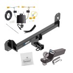 Reese Trailer Tow Hitch For 16-22 Mercedes-Benz GLC300 Except PO3 Premium Package Complete Package w/ Wiring and 2" Ball