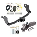 Reese Trailer Tow Hitch For 11-19 Mitsubishi Outlander Sport 11-24 RVR Complete Package w/ Wiring and 2" Ball