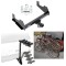 Trailer Hitch w/ 4 Bike Rack For 15-23 Ford F-150 Raptor Approved for Recreational & Offroad Use Carrier for Adult Woman or Child Bicycles Foldable