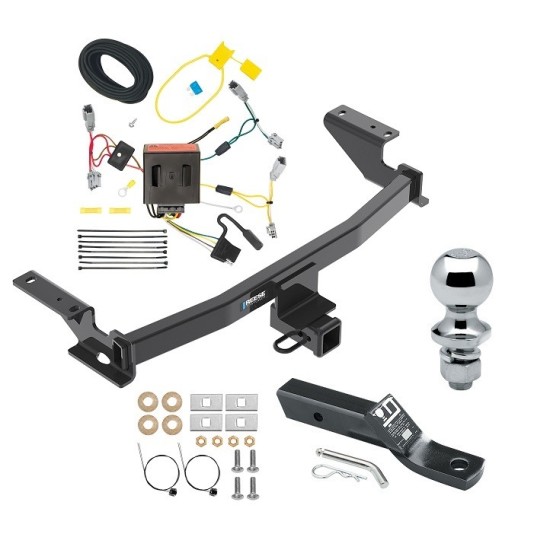 Reese Trailer Tow Hitch For 13-16 Mazda CX-5 2" Receiver Complete Package w/ Wiring and 1-7/8" Ball