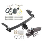 Reese Trailer Tow Hitch For 17-21 Mazda CX-5 Except Diesel Complete Package w/ Wiring and 2" Ball