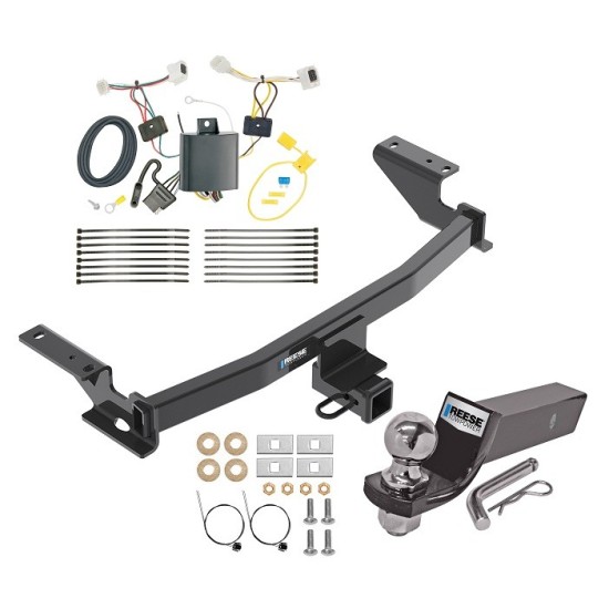 Reese Trailer Tow Hitch For 17-21 Mazda CX-5 Except Diesel Complete Package w/ Wiring and 2" Ball