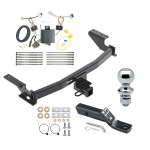 Reese Trailer Tow Hitch For 17-21 Mazda CX-5 2" Receiver Complete Package w/ Wiring and 1-7/8" Ball