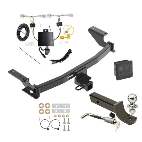 Reese Trailer Tow Hitch For 22-24 Mazda CX-5 Except Diesel Deluxe Package Wiring 2" Ball Mount and Lock