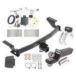 Reese Trailer Tow Hitch For 17-21 Mazda CX-5 Except Diesel Deluxe Package Wiring 2" Ball and Lock