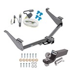 Reese Trailer Tow Hitch For 17-24 Nissan Titan Complete Package w/ Wiring and 2" Ball