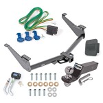 Reese Trailer Hitch For 17-18 Nissan Titan Except Titan XD Deluxe Package Wiring 2" Ball and Lock