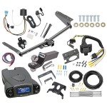 Trailer Hitch Tow Package Prodigy P3 Brake Control For 18-24 Honda Odyssey With Fuse Provisions w/ 7-Way RV Wiring 2" Drop Mount 2" Ball Class 3 2" Receiver Reese Tekonsha