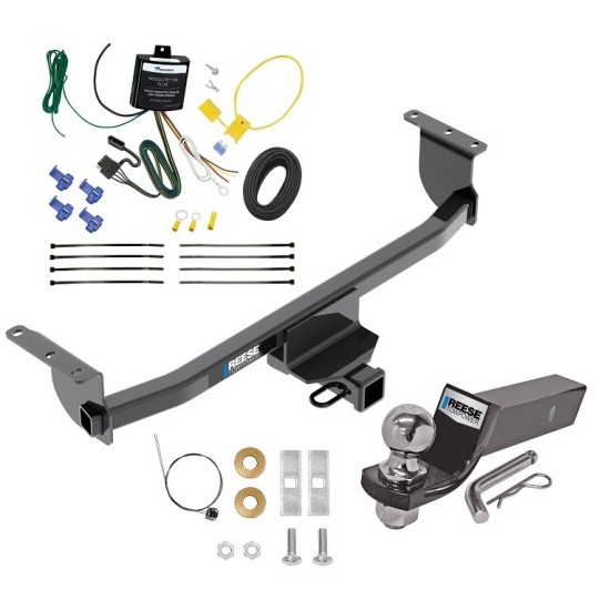 Reese Trailer Tow Hitch For 20-23 Nissan Rogue Sport Complete Package w/ Wiring and 2" Ball