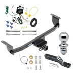 Reese Trailer Tow Hitch For 20-23 Nissan Rogue Sport 2" Receiver Complete Package w/ Wiring and 1-7/8" Ball