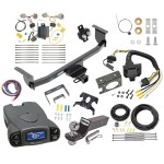 Trailer Hitch Tow Package Prodigy P3 Brake Control For 17-19 Nissan Rogue Sport w/ 7-Way RV Wiring 2" Drop Mount 2" Ball Class 3 2" Receiver Reese Tekonsha