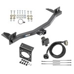 Reese Trailer Tow Hitch w/ 7-Way RV Wiring For 18-23 Chevy Traverse 24-24 Limited 18-24 Buick Enclave Harness Kit Mounting Bracket 2" Tow Receiver Class 3