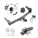 Reese Trailer Tow Hitch For 18-23 Volkswagen Tiguan Deluxe Package Wiring 2" Ball and Lock