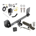 Reese Trailer Tow Hitch For 16-24 Volvo XC90 Deluxe Package Wiring 2" Ball Mount and Lock