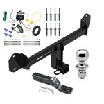 Reese Trailer Tow Hitch For 11-24 BMW X3 19-24 X4 Class 3 2" Receiver Complete Package w/ Wiring and 1-7/8" Ball