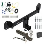 Reese Trailer Tow Hitch For 11-24 BMW X3 19-24 X4 Deluxe Package Wiring 2" Ball Mount and Lock