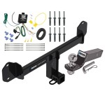 Reese Trailer Tow Hitch For 11-24 BMW X3 Complete Package w/ Wiring and 2" Ball