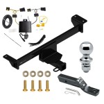 Reese Trailer Tow Hitch For 19-24 Infiniti QX50 2" Receiver Complete Package w/ Wiring and 1-7/8" Ball