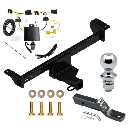 Reese Trailer Tow Hitch For 19-24 Infiniti QX50 2" Receiver Complete Package w/ Wiring and 1-7/8" Ball