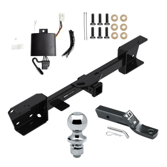 Reese Trailer Tow Hitch For 19-24 Subaru Ascent 2" Receiver Complete Package w/ Wiring and 1-7/8" Ball