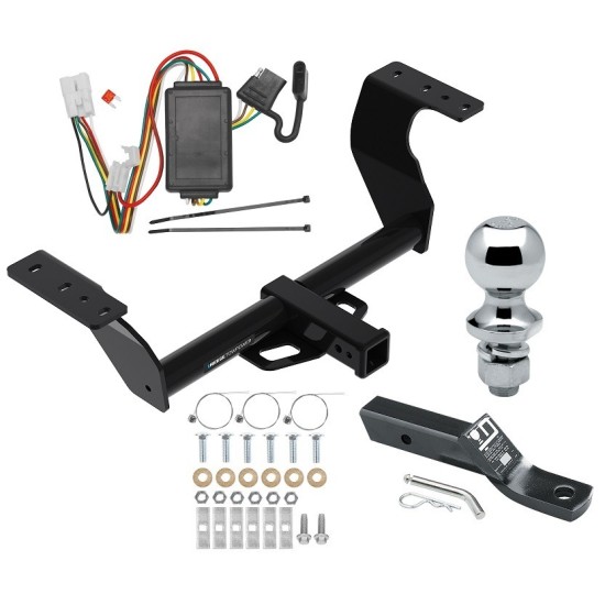 Reese Trailer Tow Hitch For 19-24 Subaru Forester 2" Receiver Complete Package w/ Wiring and 1-7/8" Ball