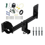 Trailer Hitch w/ Wiring For 19-25 BMW X5 Except M Sport Package Class 4 2" Tow Receiver Reese Tekonsha